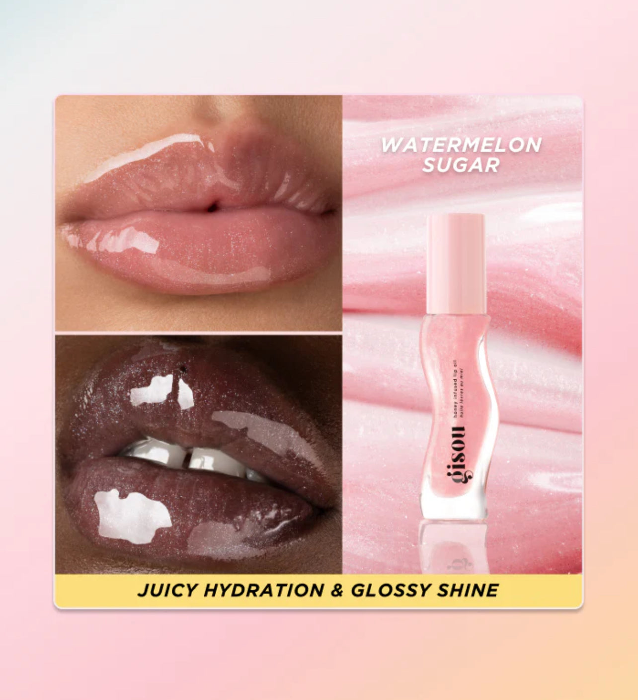 gisou - Honey Infused lip oils