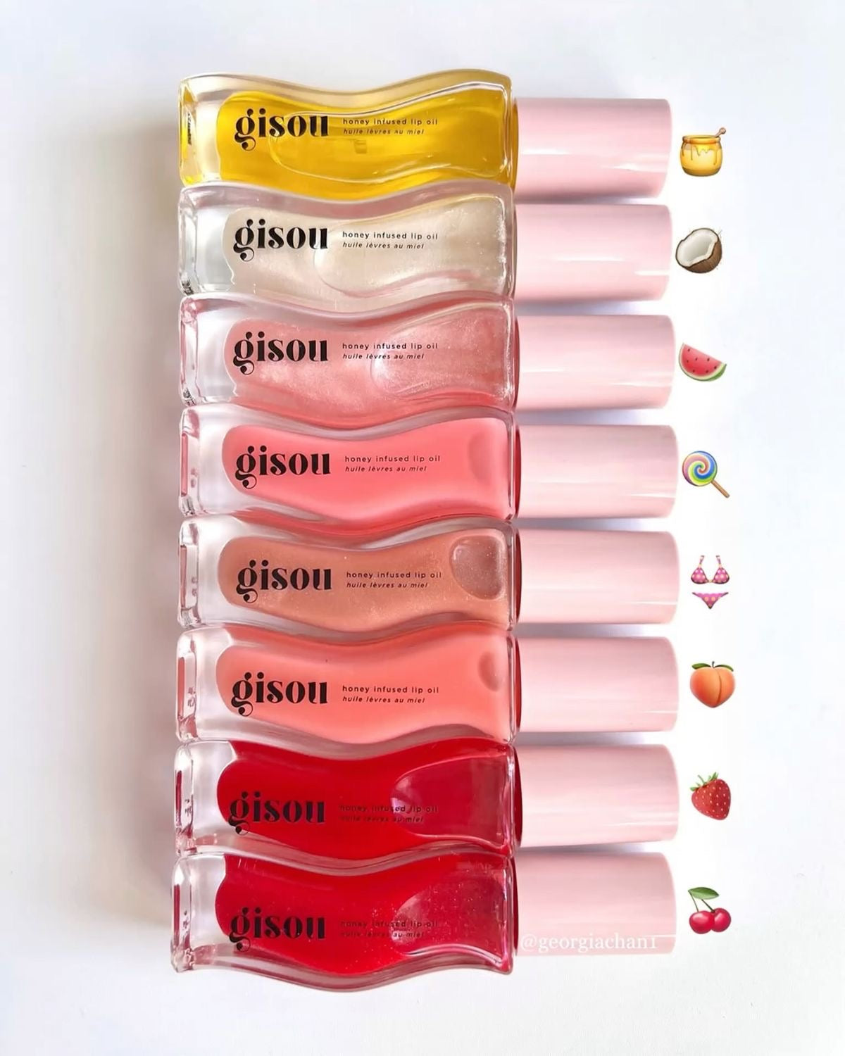 gisou - Honey Infused lip oils