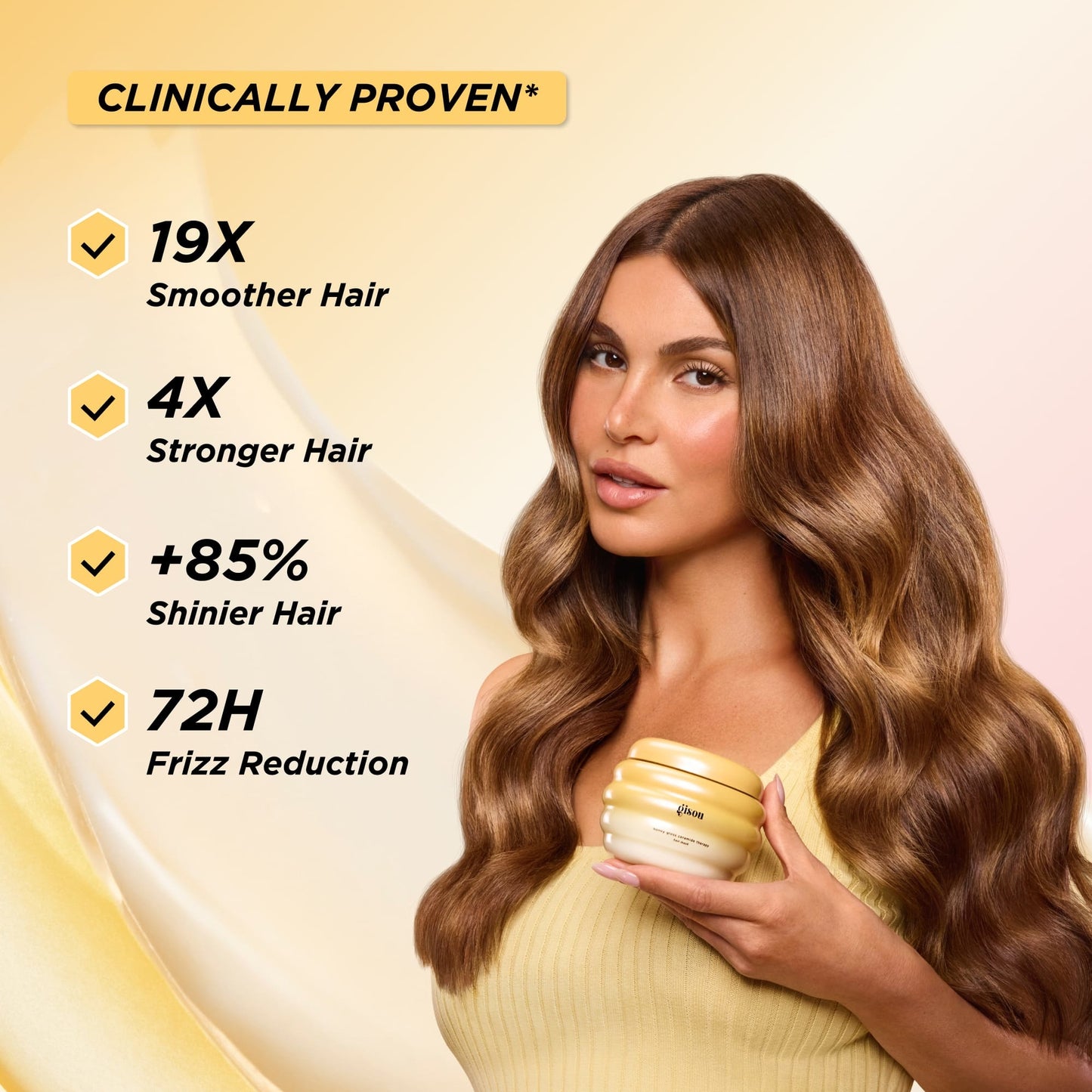 Gisou - Honey Gloss Ceramide Therapy Hair Mark 230ml