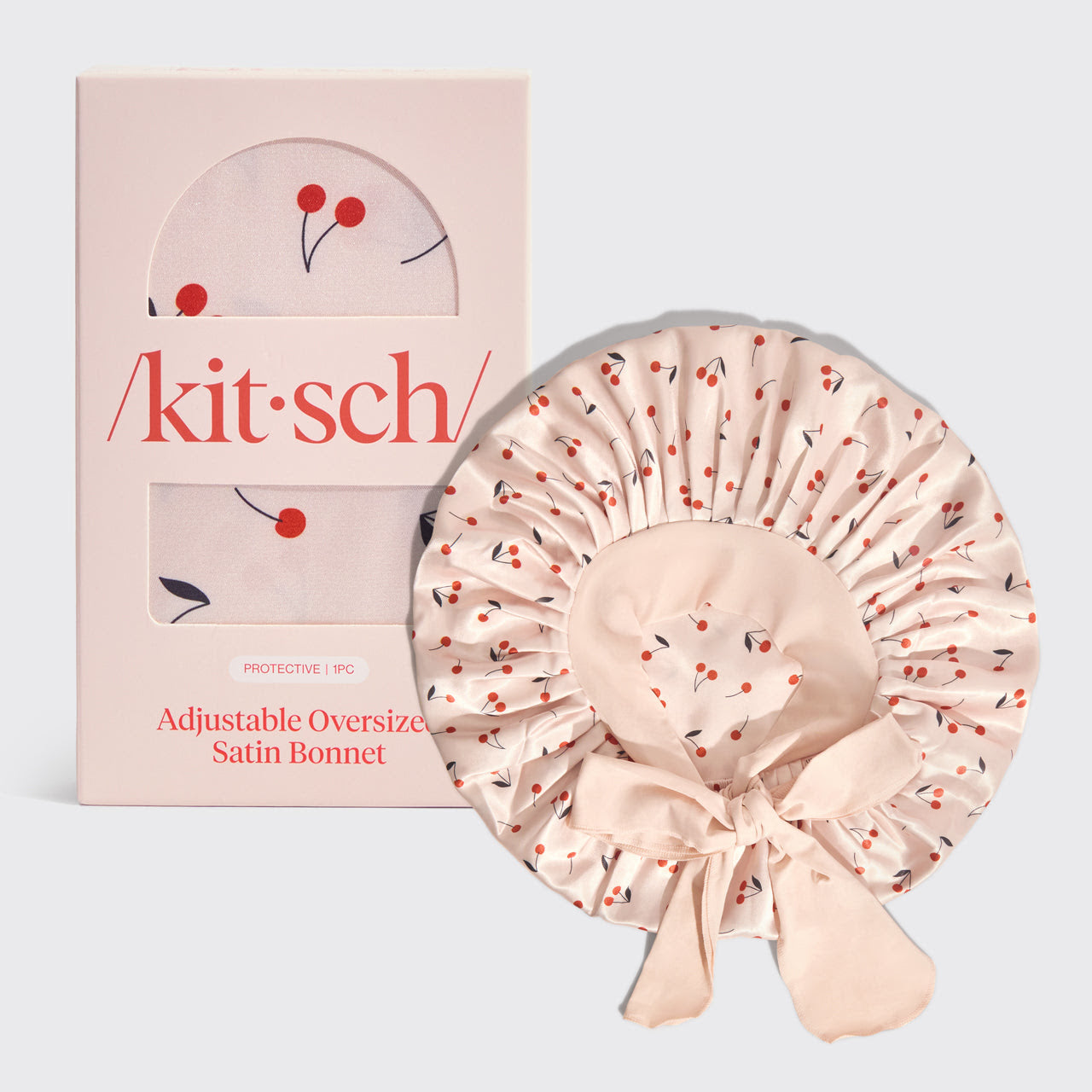Kitsch Oversized Satin Bonnet