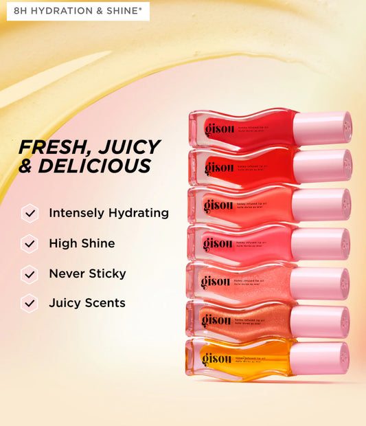 gisou - Honey Infused lip oils