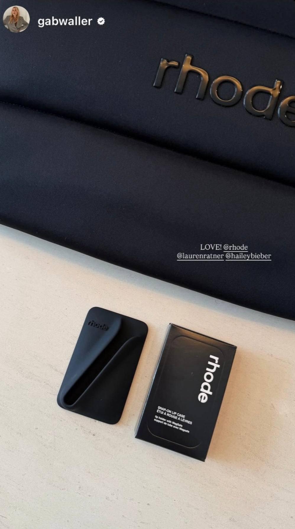 Snap on lip case (NEW)