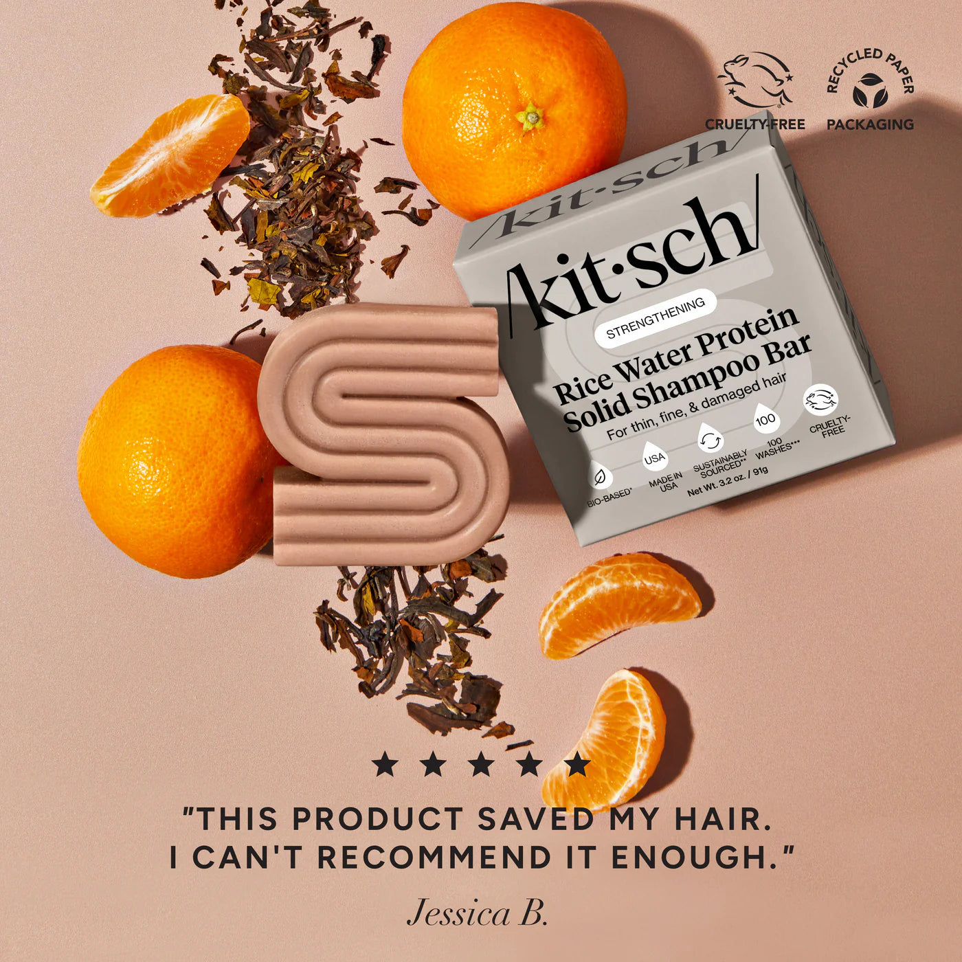 KITSCH - SET Bar shampoo and conditioner for hair