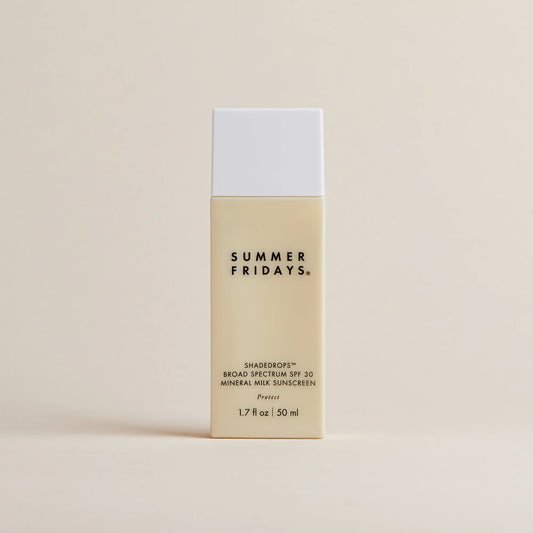 SUMMER FRIDAYS - ShadeDrops Broad Spectrum SPF 30 Mineral Milk Sunscreen 50ml